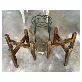 Assorted plant stands