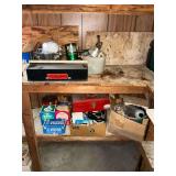 2 shelves of hardware