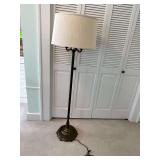 Floor lamp, 61" T.