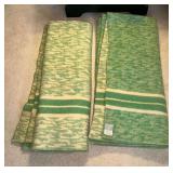 Pair of Portland Woolen Mills wool blankets