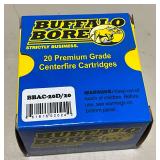 Buffalo Bore 38 Special ammunition, 150 grain hard cast wad cutter