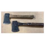 Pair of Keen Kutter hatchets
