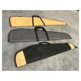 Pair of Allen gun cases, lined, like new condition