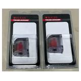 2 Ruger BX-1-CLR magazines, 10 round