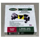 Weaver Classic Detachable Extension Rings 1' M, black