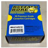 Ammunition Buffalo Bore, 38 Special, 125 grain low velocity JHP, 20 rounds