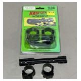 Kwik-Site see thru rings for muzzleloader
