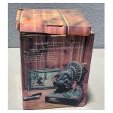Two Oaks Broken-Silence alarm clock in original box