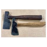 Pair of Keen Kutter hatchets