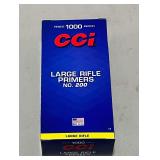 1000 CCI large rifle primers No. 200