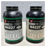 2 Hodgdon H4227 Rifle Powder, 1 lb. bottles