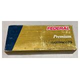 Federal Premium .338 WIN MAG, 250 grain ammunition, 22 rounds