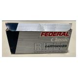 Federal 375 H&H Magnum ammunition, 270 grain SP, 10 rounds live, 10 rounds brass