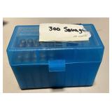 300 Savage, reloads, 28 rounds MTM Caseguard box