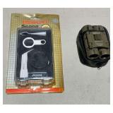 Tasco 8x21 binoculars in case, Tasco Scope Guide #28AC NIB