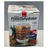 Ronco Giant Food Dehydrator & Beef Jerky Machine/yogurt maker, 10 trays, in original box.