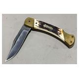 Schrade USALB8 folding knife, 3 1/2' blade.
