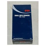 1000 CCI small rifle primers No. 400