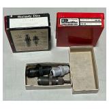 Hornady 22-250 die set, Pacific .338 WIN die set, RCBS 45 ACP die, Pacific 45 ACP die, etc.