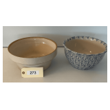 Two Stoneware Bowls