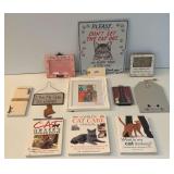 Cat Themed Wall Art, Books & More
