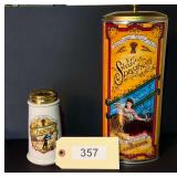 Metal Spaghetti Container  Italian Ceramic Cheese Shaker