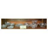 Cut Crystal & Glass Hollware 21 Pieces
