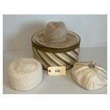 Three Ladies Cloth hats