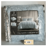 Three Piece Full/Queen Comforter Set