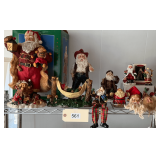 Assortment Of Santa Clauses