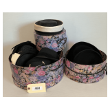 Seven Ladies Straw Hats With Boxes