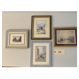 Framed & Matted Prints Of Italy, Portugal, Puerto Rico & More