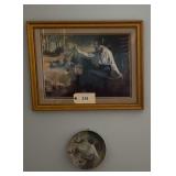 Framed & Matted Print Ltd & Plate 