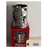 Christmas Pillar Candleholder