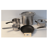 Stainless Steel Cookware    Circulon Skillet