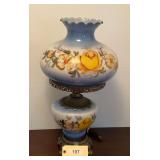 Double Glass Globe Lamp  29"