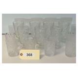 Six Glass Juices   7 Footed IceTeas