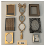 Seven Small Picture Frames