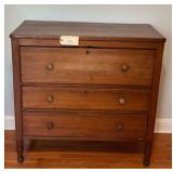 Antique Wooden Chest  41"X19"X40"