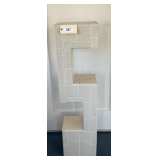 Tiled Cat Tower  48"X13"X9"