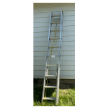 Aluminum Extension Ladder Extends To 20 Feet