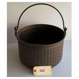 Handled Bristol Brass 14" Kettle