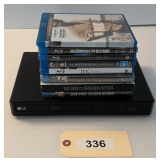 LG Blu Ray Disk DVD Player & Discs