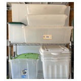 Plastic Storage Tubs