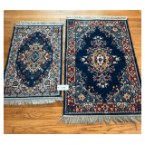 Two Oriental Rugs  46"X24"  52"X32"