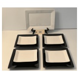 Square & Rectangular Casual Dinnerware  (9 Pieces)