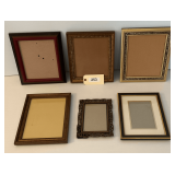 Five 8X10 Picture Frames & 2 5X7 Picture Frames