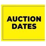 AUCTION DATES