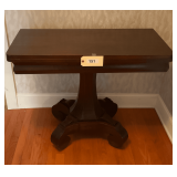 Antique Wooden Top Hinged Table  36"X18"X29"