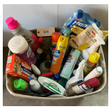 Assorted Household Cleaning Products & More